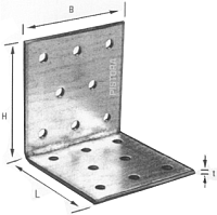 Уголок Pistora Reku 40х40х40х2,5мм Уголок Pistora Reku 40х40х40х2,5мм